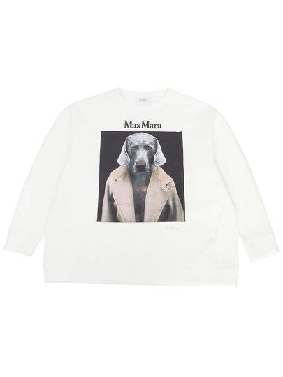 Bacco Long Sleeve T-Shirt White - MAX MARA - BALAAN 2