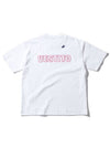 Volume Embroidered Logo Short Sleeve T-shirt White - VESTITO - BALAAN 2