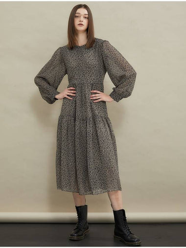 Shooting Star Midi Dress Grey - MANAVIS7 - BALAAN 1