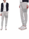 Women's Diagonal Pastel Trainning Jogger Track Pants Grey - THOM BROWNE - BALAAN 2