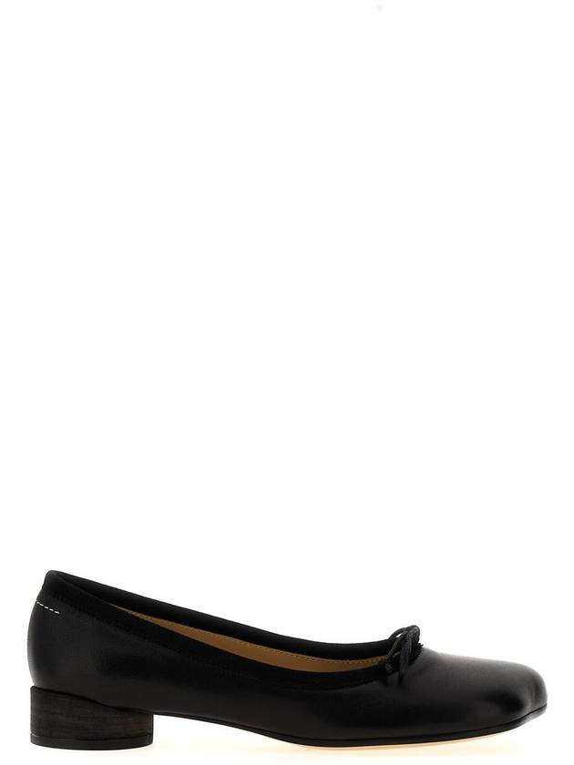 Leather Ballerina Flats Black - MAISON MARGIELA - BALAAN 2