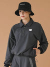 Windproof nylon long sleeve anorak D GREY - MONBIRDIE GOLF - BALAAN 4