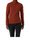 Kyanite Baselayer Zip Neck Long Sleeve T-Shirt Red - ARC'TERYX - BALAAN 2