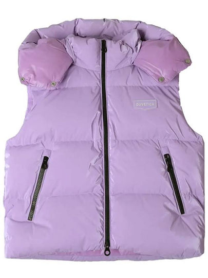 Epipori Logo Patch Vest Lilac - DUVETICA - BALAAN 2