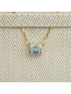 PopAche Necklace Gold Blue Mini Full Set - HERMES - BALAAN 5