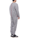 Stripe Track Pants Light Grey - THOM BROWNE - BALAAN 7