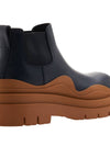 Tire Ankle Chelsea Boots Black Cognac - BOTTEGA VENETA - BALAAN 11