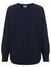 Hemline loose fit sweatshirt MW4SE481 - P_LABEL - BALAAN 2
