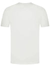 Logo Short Sleeve T-Shirt Gauze White - CP COMPANY - BALAAN 4