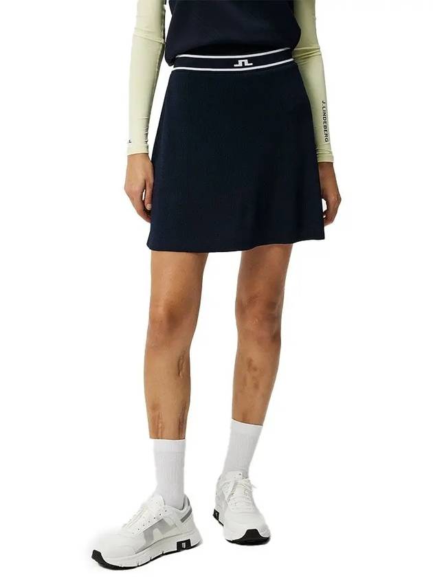 Skirt Emma Knitted Skirt GWSD10323 6855 Women's Emma Knit - J.LINDEBERG - BALAAN 3