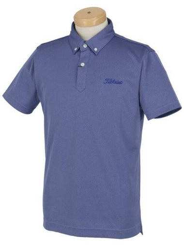 Short Sleeve T Shirt TLPMS115JBL Blue - TITLEIST - BALAAN 1