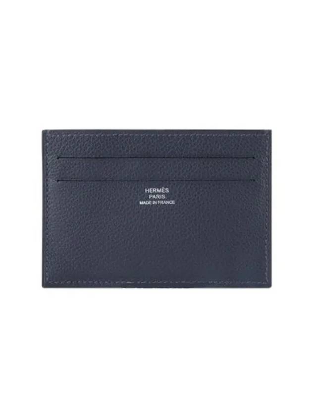 Citizen Twill Card Wallet Saphir - HERMES - BALAAN 1