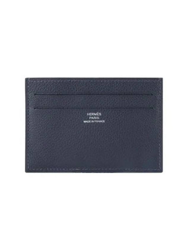 Citizen Twill Card Wallet Saphir - HERMES - BALAAN 1