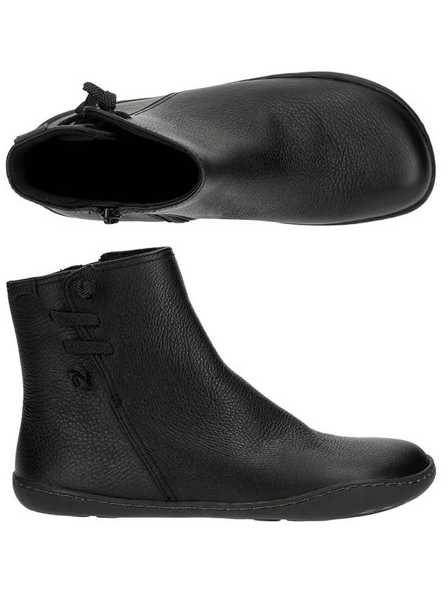 Peu Leather Ankle Middle Boots Black - CAMPER - BALAAN 6