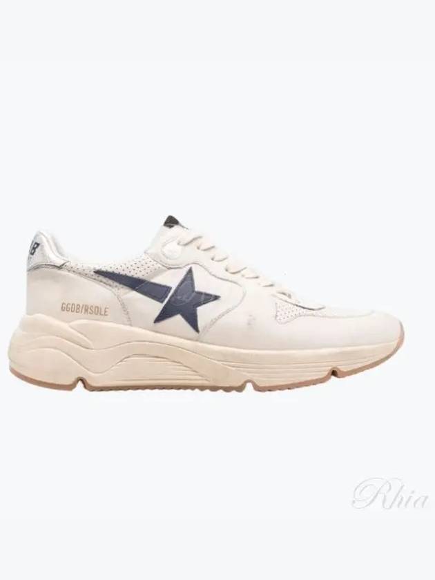 Running Sole Silver Tab Low Top Sneakers Ivory - GOLDEN GOOSE - BALAAN 2