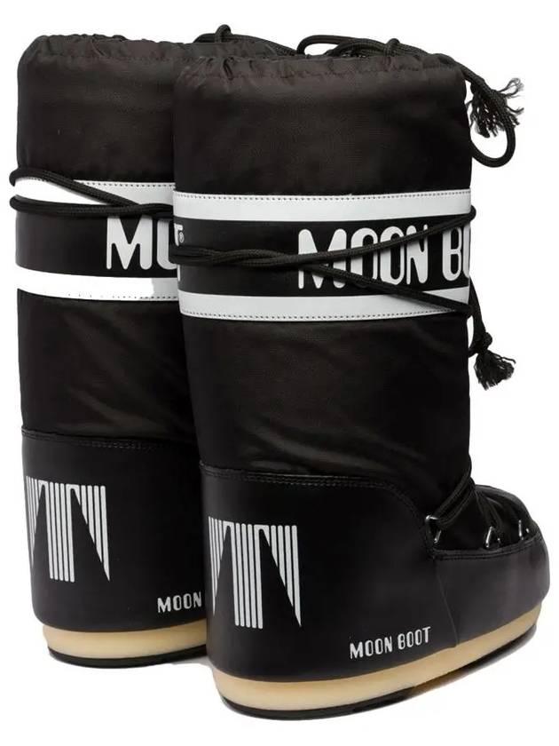 Logo Snow Winter Boots Black - MOON BOOT - BALAAN 4