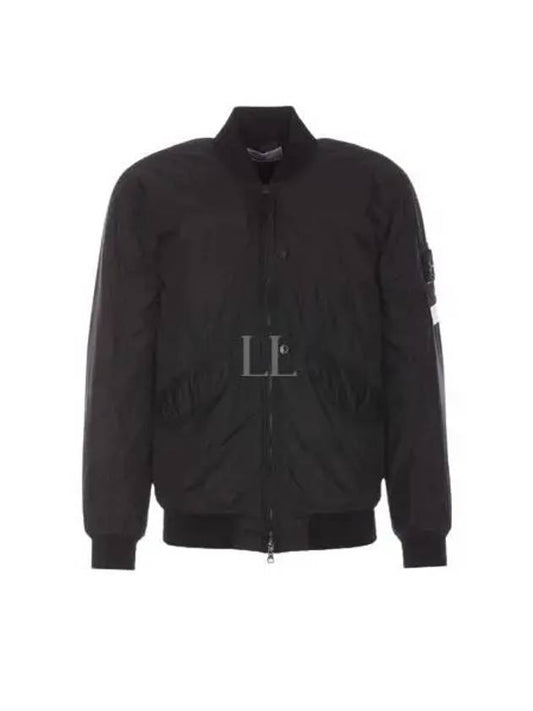 Reps R NY Bomber Jacket Black - STONE ISLAND - BALAAN 2