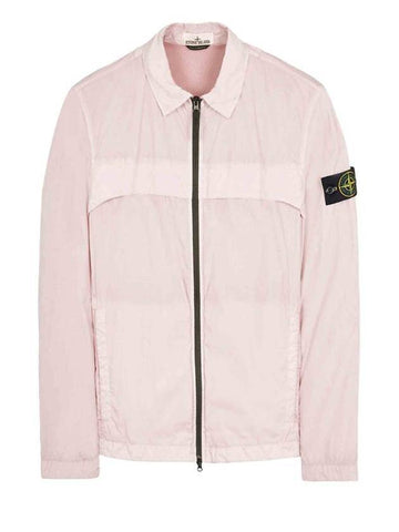 Garment Dyed Crinkle Reps R-NY Jacket Pink - STONE ISLAND - BALAAN 1