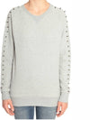 Pierre studded sweatshirt - BALMAIN - BALAAN 1