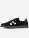 20 Arrow Logo Suede Low Top Sneakers Black - OFF WHITE - BALAAN 4