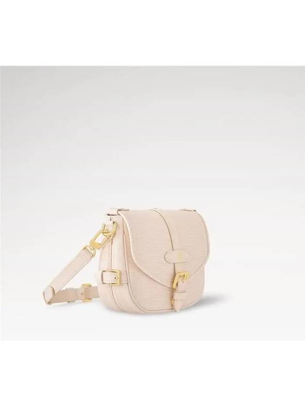 Saumur BB Shoulder Bag White - LOUIS VUITTON - BALAAN 3