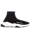 Speed Trainer High Top Sneakers Black - BALENCIAGA - BALAAN 2