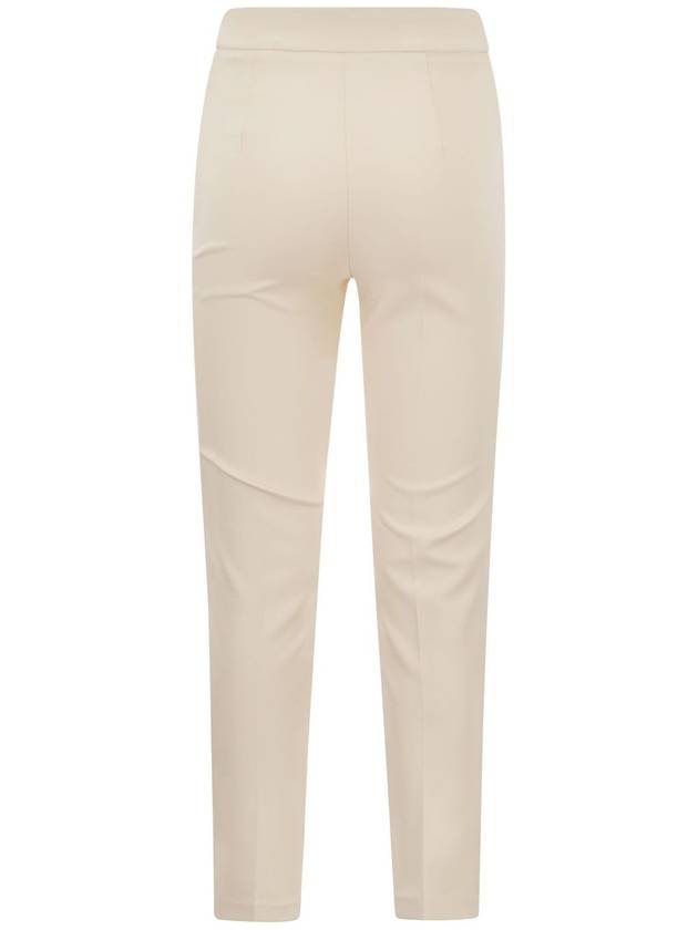 Straight stretch crepe trousers - ELISABETTA FRANCHI - BALAAN 2