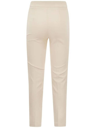 Straight stretch crepe trousers - ELISABETTA FRANCHI - BALAAN 2