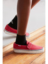 Velcro 47 DX Slip-On Red - VANS - BALAAN.