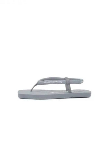 AW tubular flip flop gray 270379 - ALEXANDER WANG - BALAAN 1