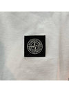 Logo Patch Short Sleeve Polo Shirt White - STONE ISLAND - BALAAN 7