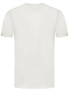 24/1 Jersey Garment Dyed Logo Short Sleeve T-Shirt White - CP COMPANY - BALAAN 4