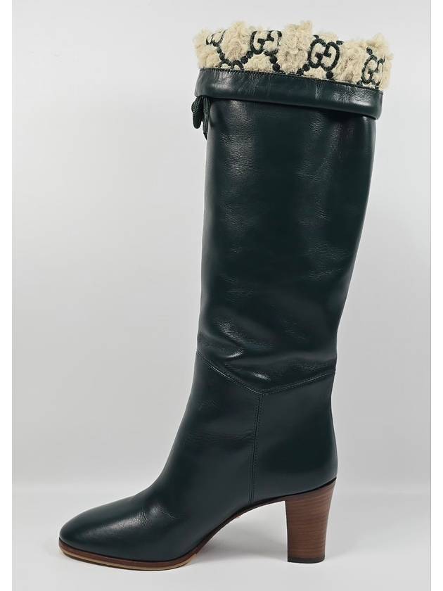 GG shearling effect boots 37 - GUCCI - BALAAN 4