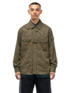 PC coated cloth explorer shirt jacket - ENGINEERED GARMENTS - BALAAN 4