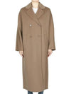 Women s Copy Double Breasted Maxi Coat Camel 2429016061600 045 - MAX MARA - BALAAN 2