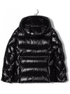 Kids Quilted Hood Down Black 1A55D 10 68950 999 - MONCLER - BALAAN 3