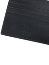 Men's Triangle Logo Leather Half Wallet Black - PRADA - BALAAN 8