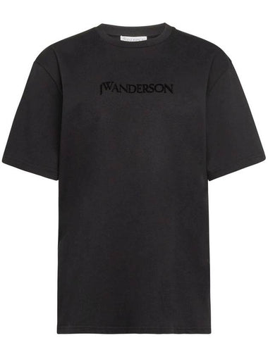 logo-embroidered T-shirt - JW ANDERSON - BALAAN 1