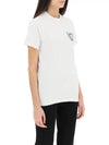 Women's Beverly Hills Short Sleeve T-Shirt White - SPORTY & RICH - BALAAN 3