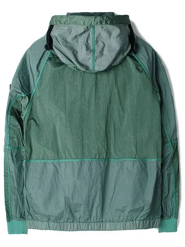 Nylon Metal Windbreaker Light Green - STONE ISLAND - BALAAN 3