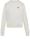 Fox Head Patch Adjusted Sweatshirt Ecru - MAISON KITSUNE - BALAAN 3