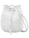 Pom Pom Double Jump Bucket Bag White - DRAGON DIFFUSION - BALAAN 2