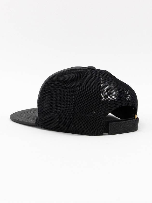 Vintage Logo Mesh Snapback Black - GUCCI - BALAAN 4