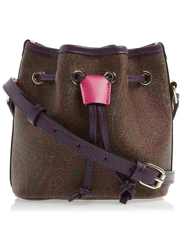 Paisley Bucket Bag Brown - ETRO - BALAAN 1