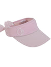 Golf Wear Pearl Line Ribbon Sun Cap Pink - J JANE - BALAAN 3