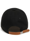 Cotton Ball Cap Black - DONTFORGETME - BALAAN 3