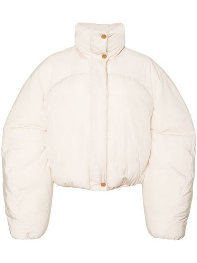 La Doudoune Courte Caraco Padding Ivory - JACQUEMUS - BALAAN 2