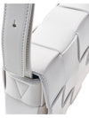 Intrecciato Cassette Cross Bag White - BOTTEGA VENETA - BALAAN 9