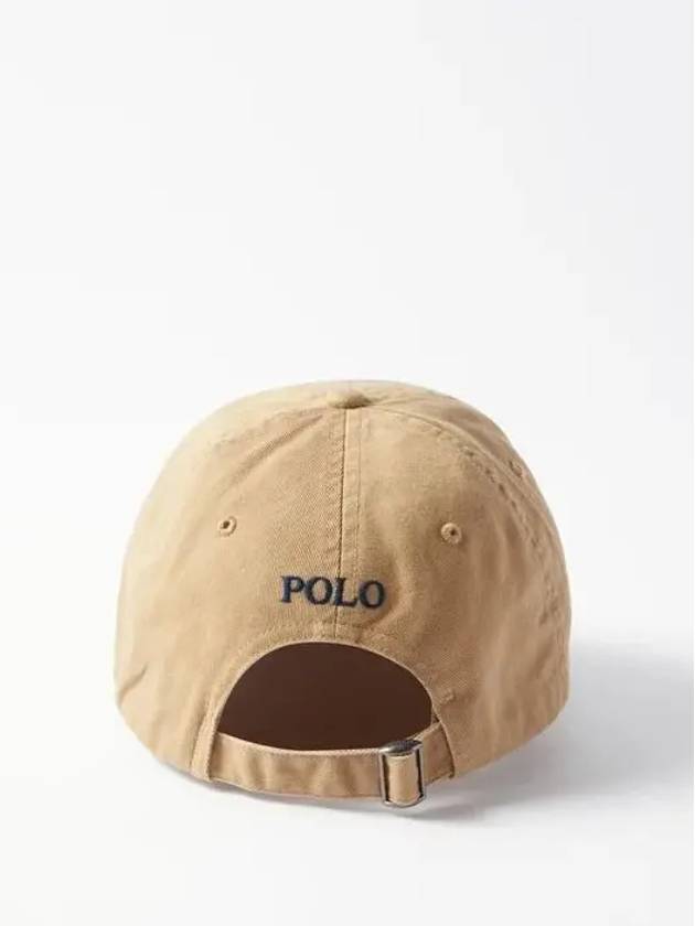 Logo Embroidered SixPanel Cotton Twill Baseball Cap - POLO RALPH LAUREN - BALAAN 4