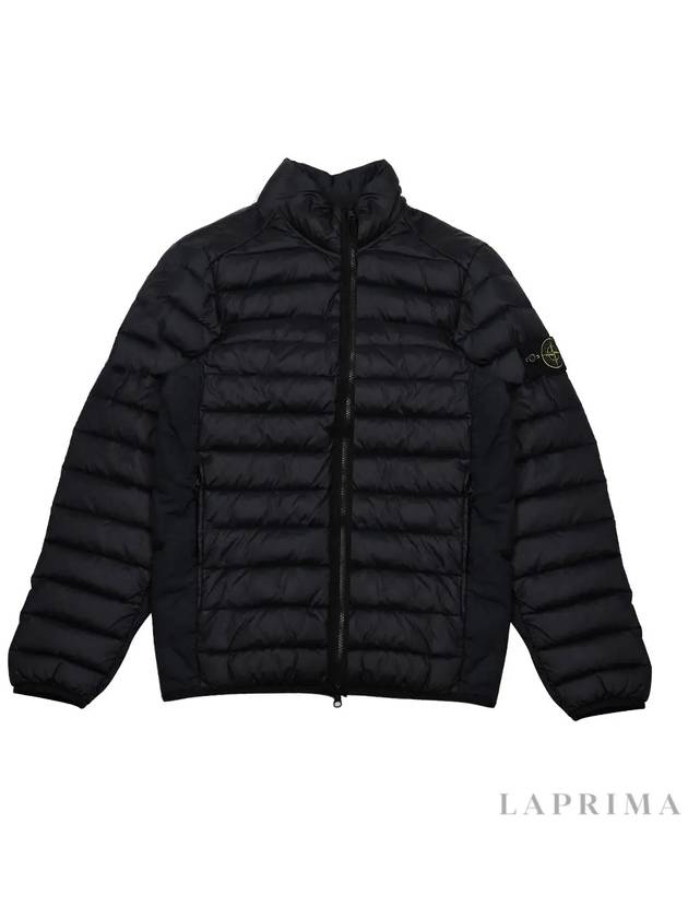 Room Woven Chambers Recycled Nylon Down Padding Navy - STONE ISLAND - BALAAN 9